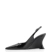 Scarpin Anabela Verniz Preto - imagem 5