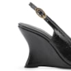 Scarpin Anabela Verniz Preto - imagem 8