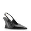 Scarpin Anabela Verniz Preto - imagem 1