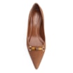 Scarpin Bambu Couro Nobuck Croco Marrom - imagem 6