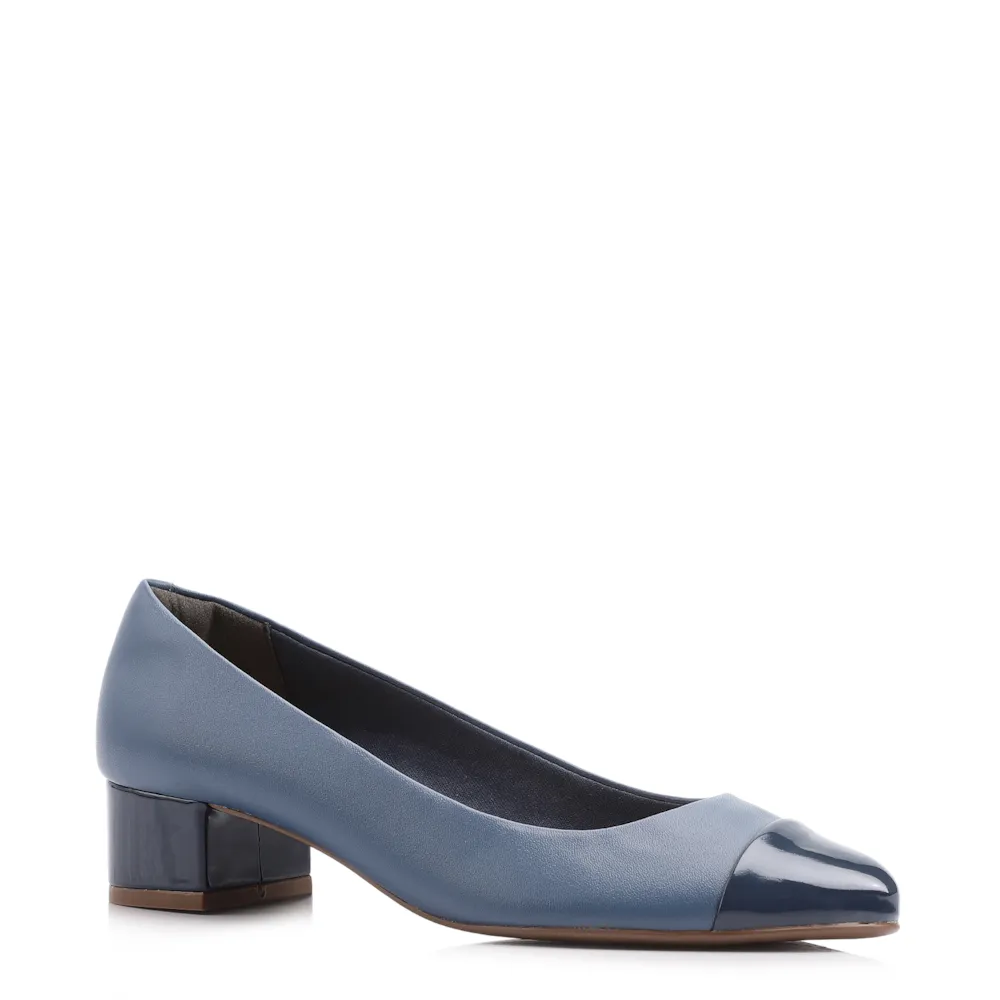 Scarpin Basic Alt Azul