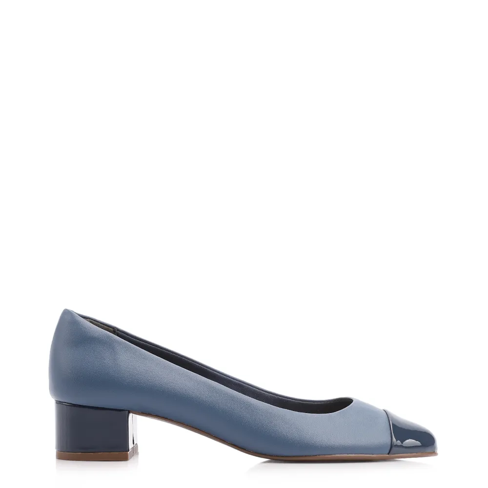 Scarpin Basic Alt Azul - imagem 2