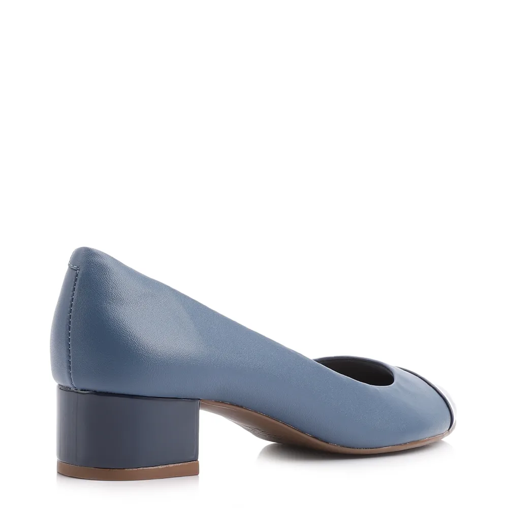 Scarpin Basic Alt Azul - imagem 3