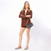 Scarpin Basic Alt Cor Bege - imagem 8