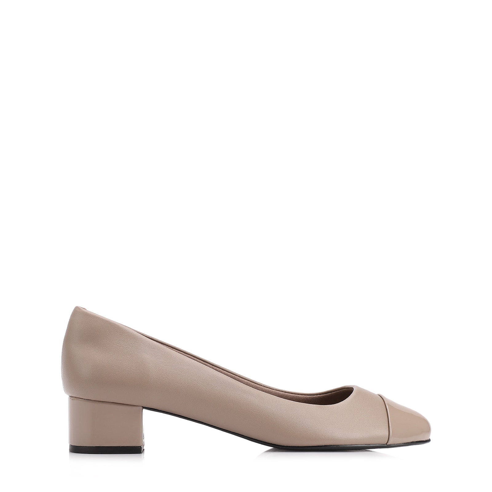 Scarpin Basic Alt Cor Bege