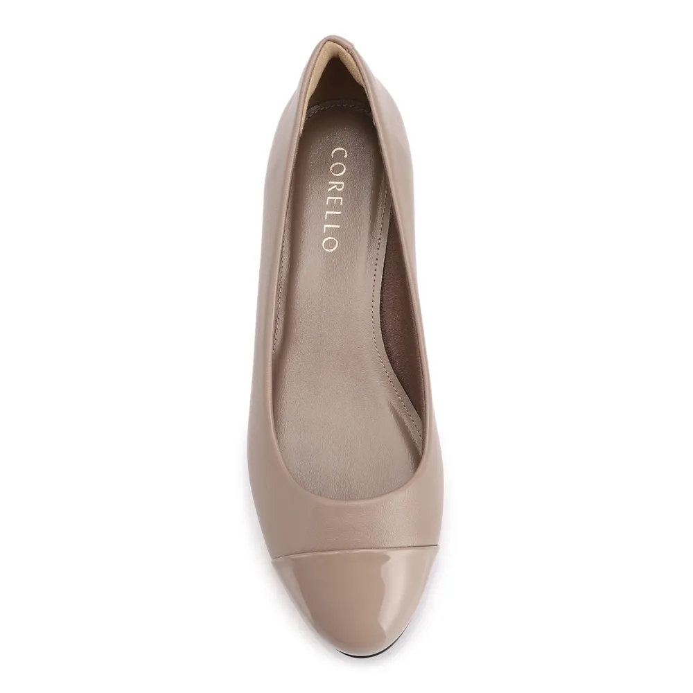 Scarpin Basic Alt Cor Bege - imagem 6