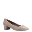 Scarpin Basic Alt Cor Bege - imagem 1