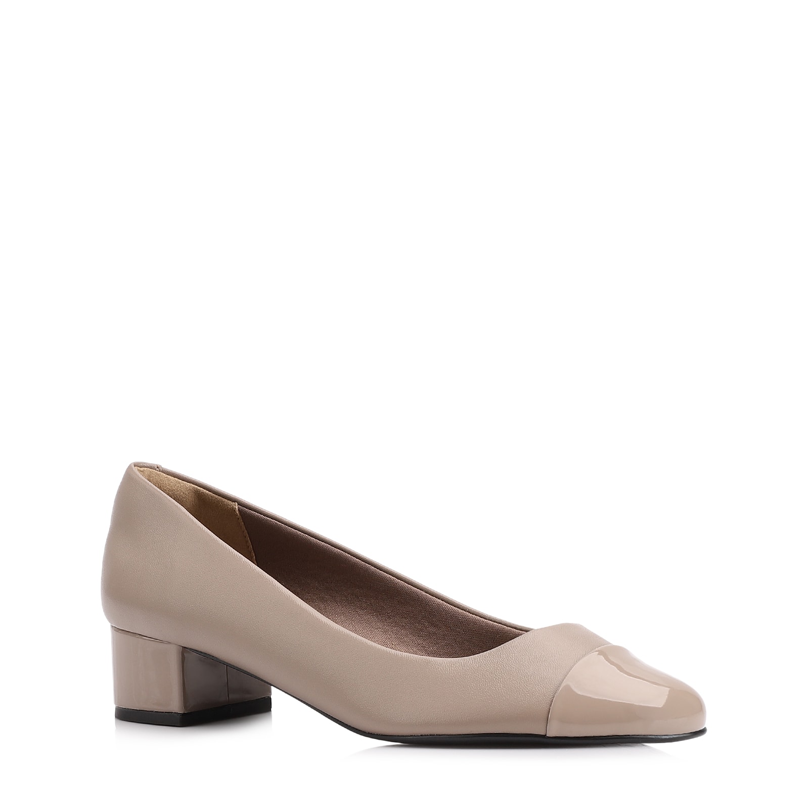 Scarpin Basic Alt Cor Bege