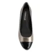 Scarpin Basic Alt Prata/Verniz Preto - imagem 5