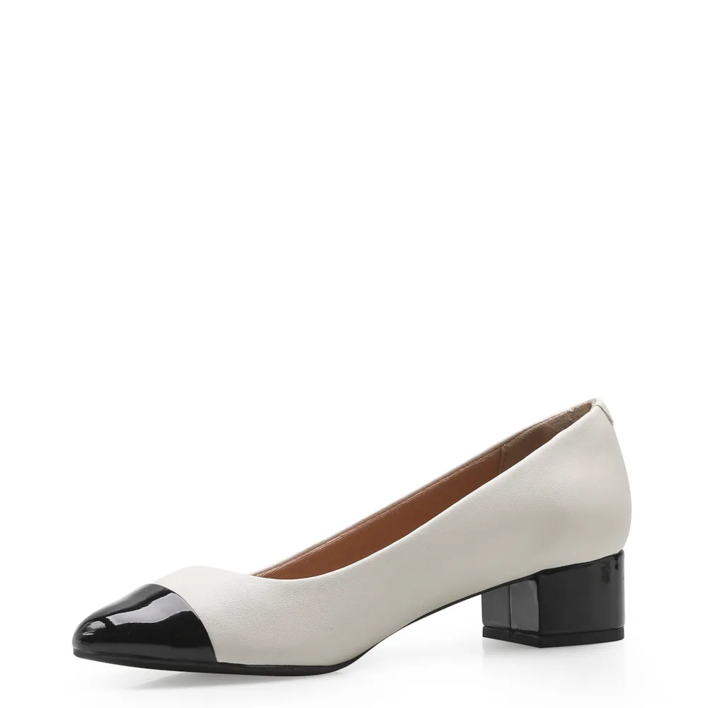 Scarpin Basic Alternativo Bicolor - imagem 4