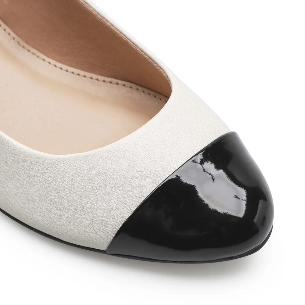 Scarpin Basic Alternativo Bicolor - imagem 6