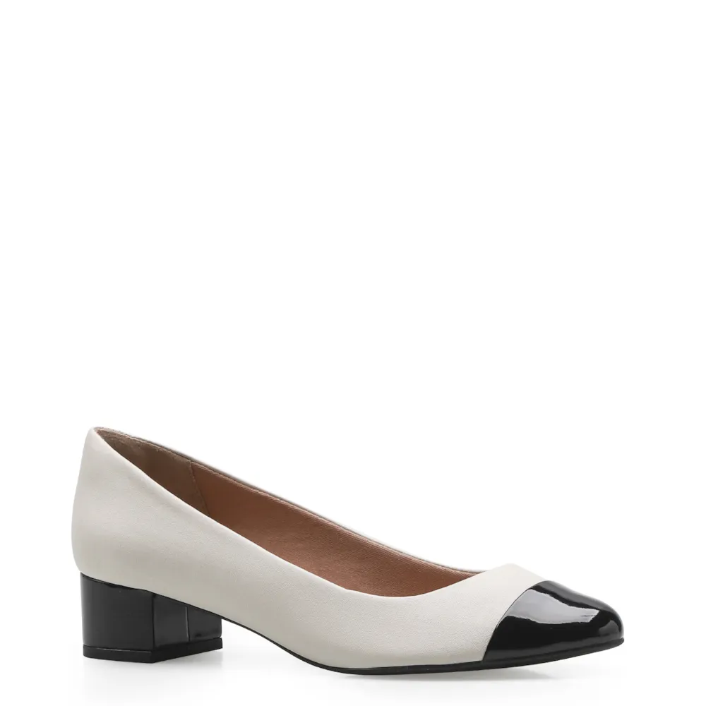 Scarpin Basic Alternativo Bicolor