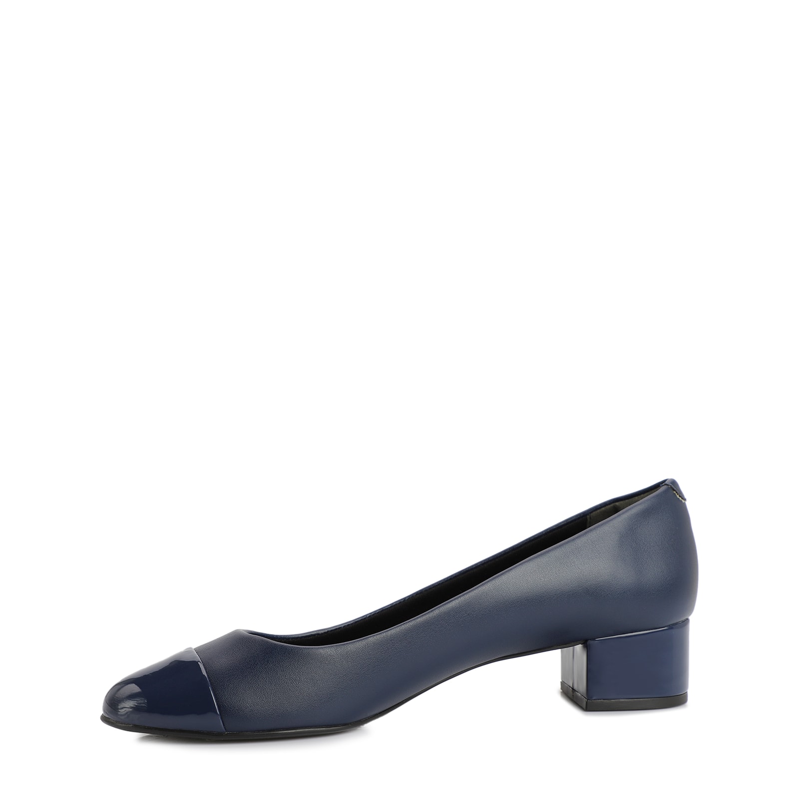 Scarpin Basic Azul/Verniz Azul