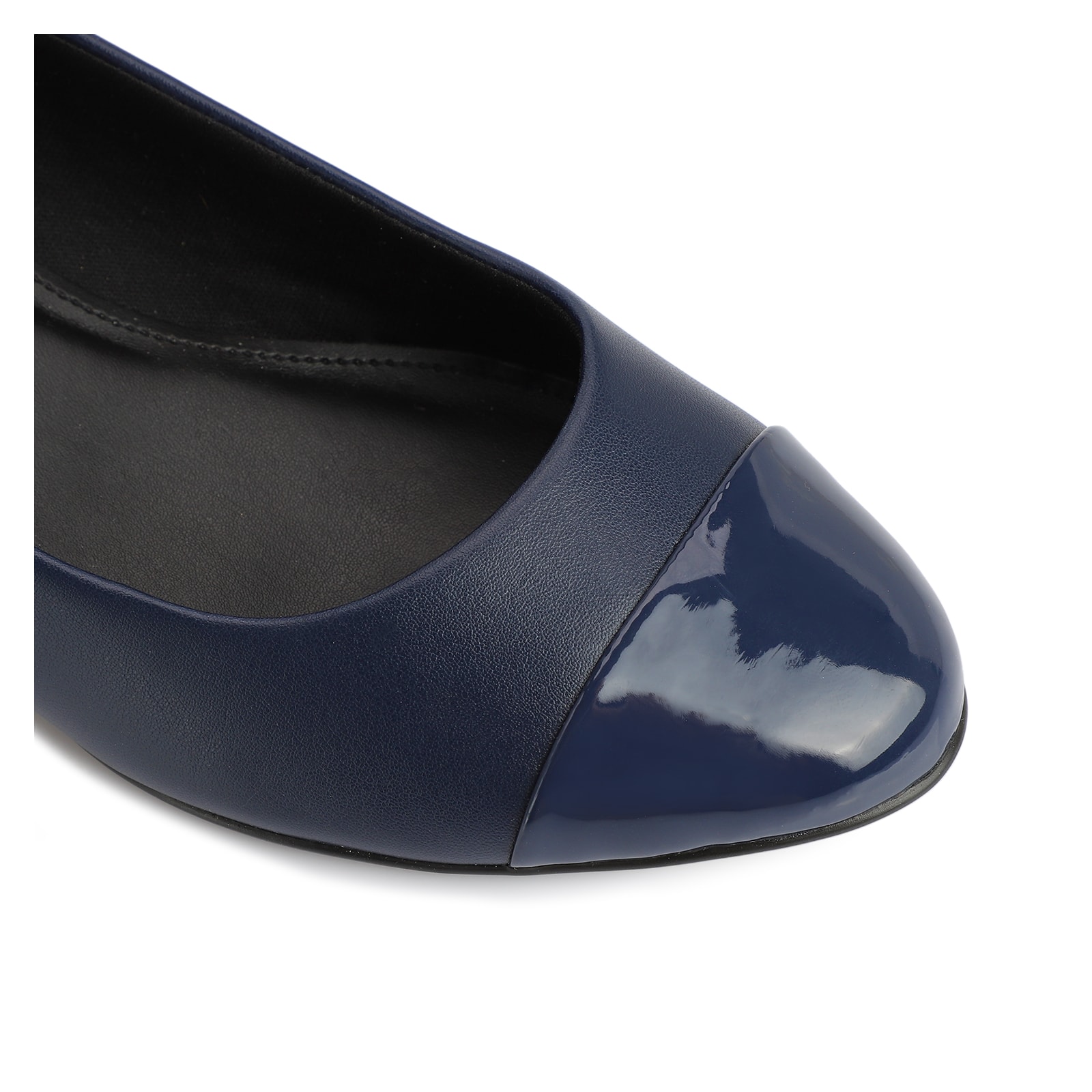Scarpin Basic Azul/Verniz Azul