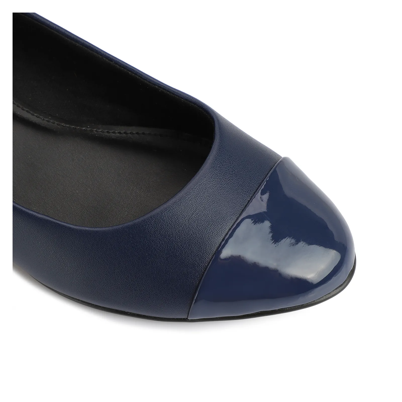 Scarpin Basic Azul/Verniz Azul