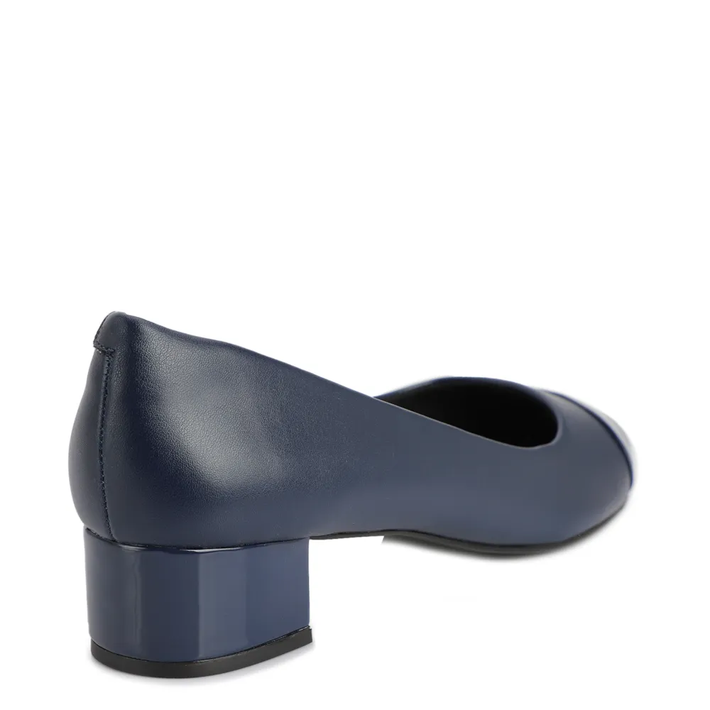 Scarpin Basic Azul/Verniz Azul - imagem 3