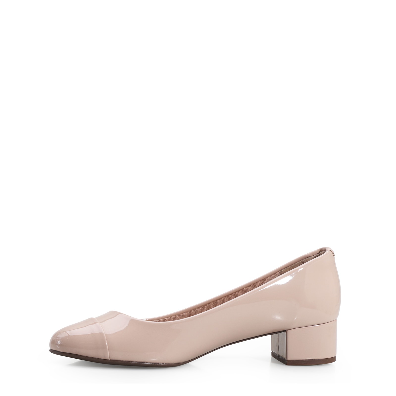 Scarpin Basic Verniz Rosado