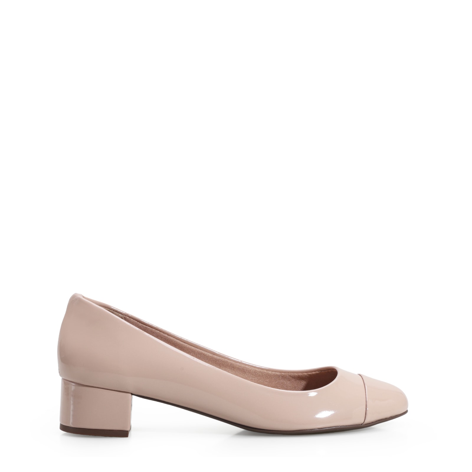Scarpin Basic Verniz Rosado