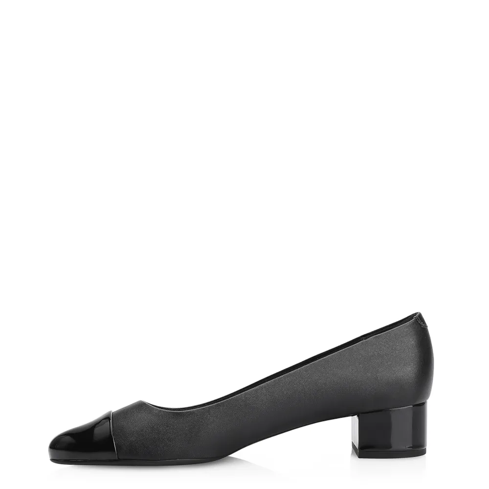 Scarpin Basic Verniz Soft Preto - imagem 4