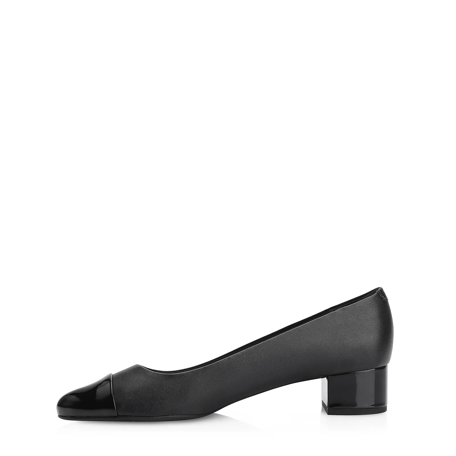 Scarpin Basic Verniz Soft Preto