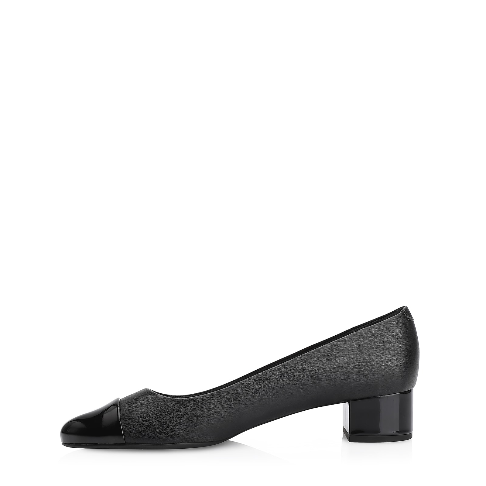 Scarpin Basic Verniz Soft Preto