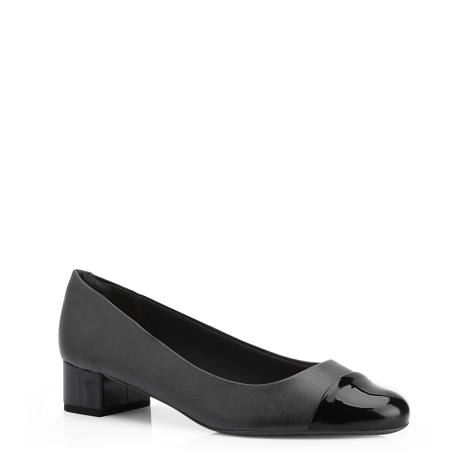 Scarpin Basic Verniz Soft Preto