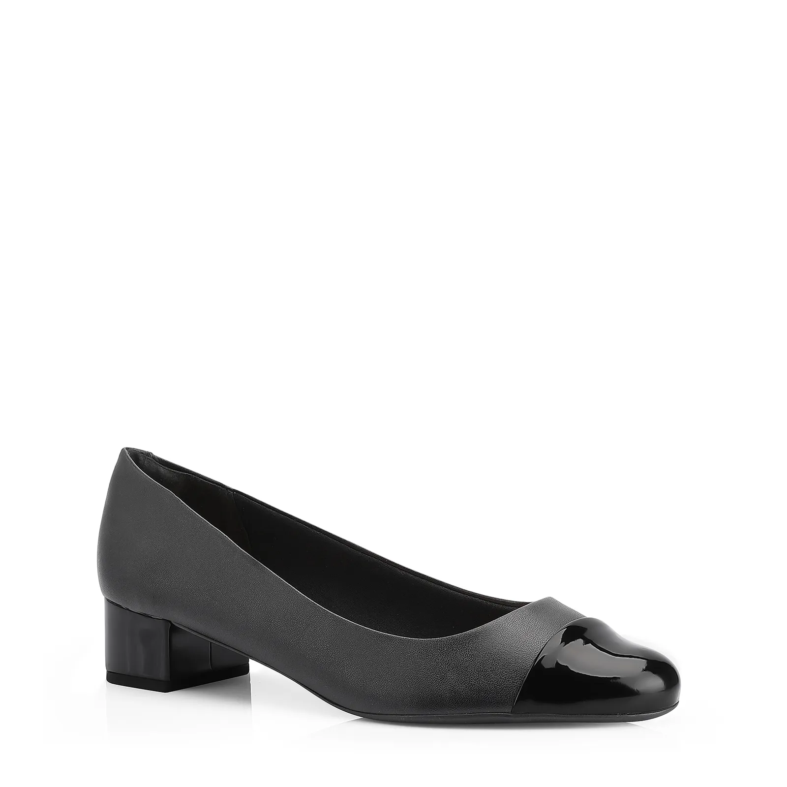 Scarpin Basic Verniz Soft Preto
