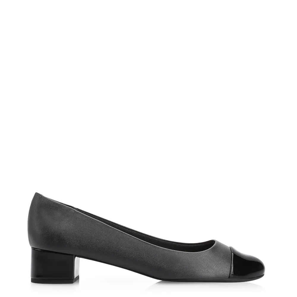 Scarpin Basic Verniz Soft Preto - imagem 2