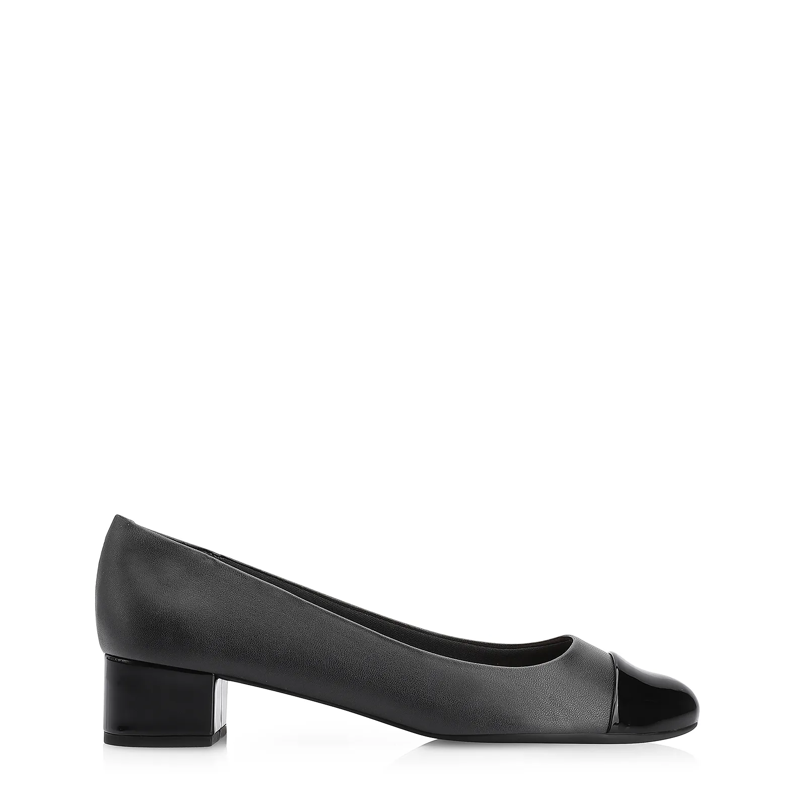 Scarpin Basic Verniz Soft Preto