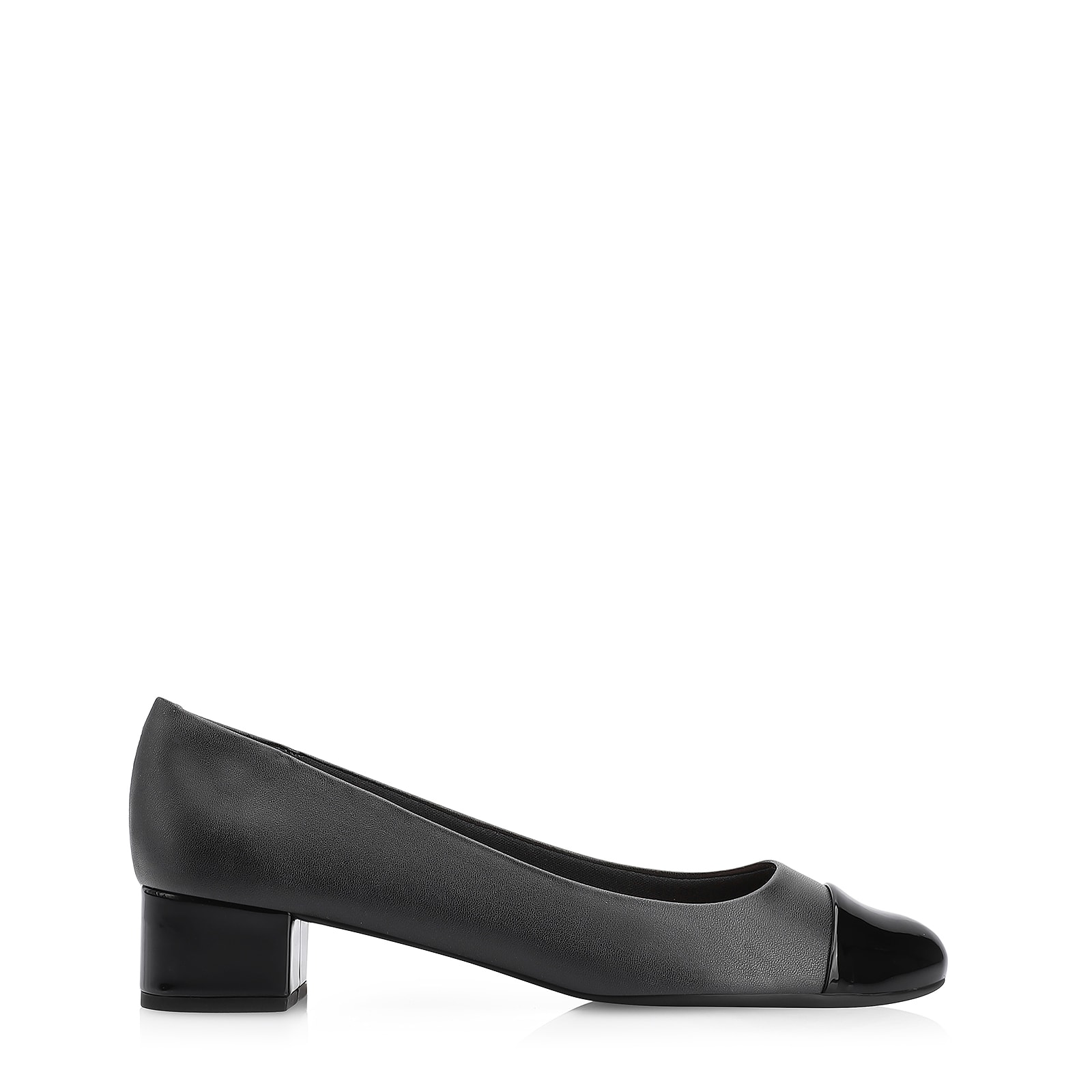 Scarpin Basic Verniz Soft Preto