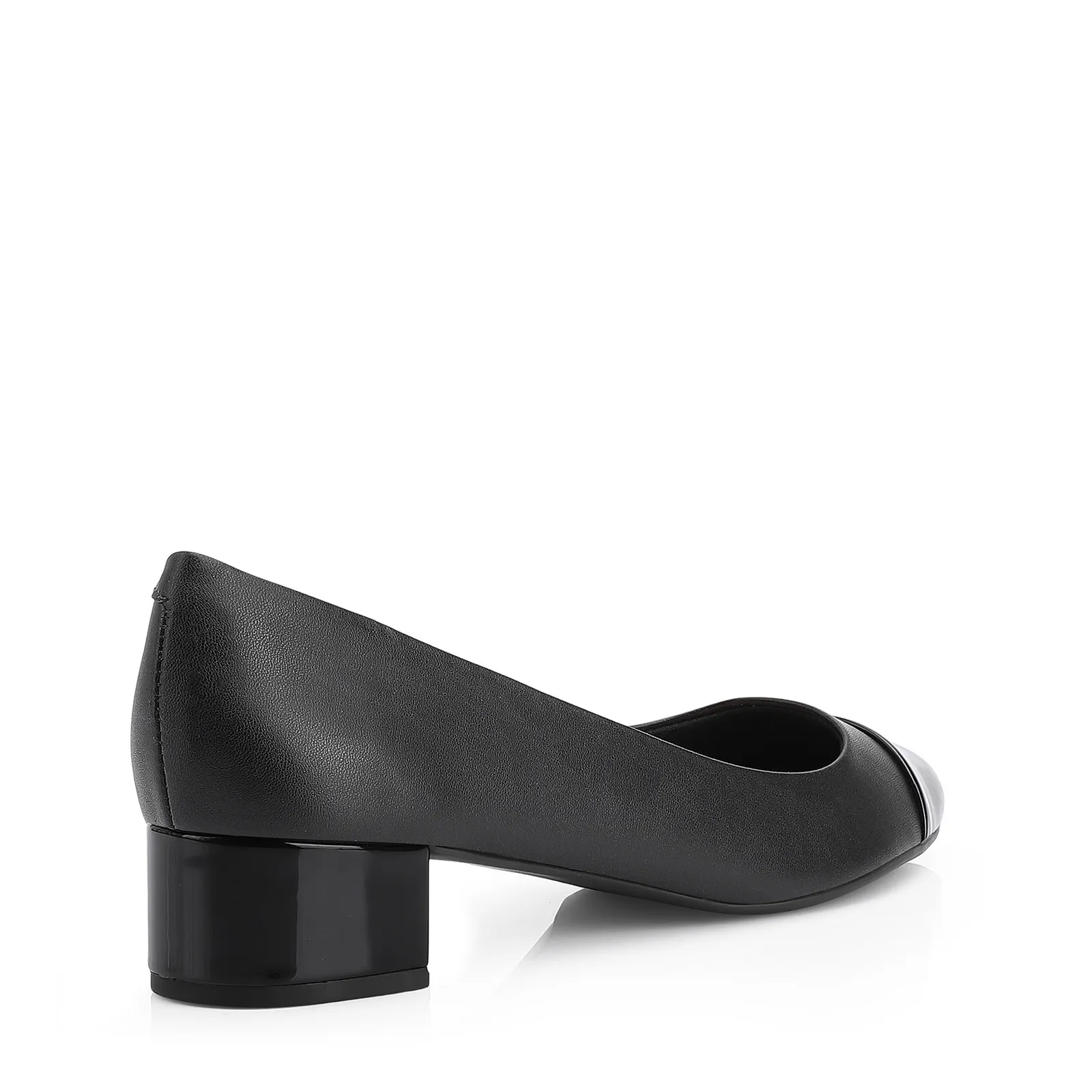 Scarpin Basic Verniz Soft Preto