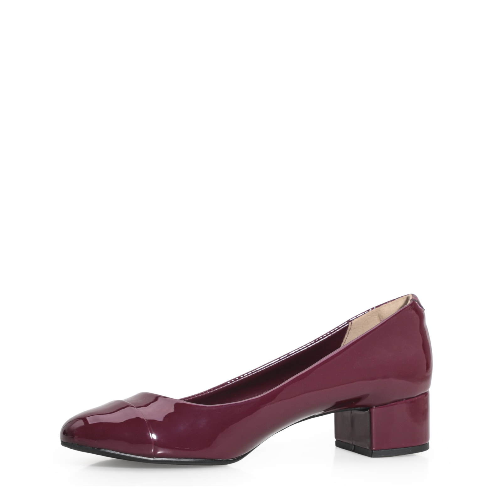 Scarpin Basic Verniz Vinho