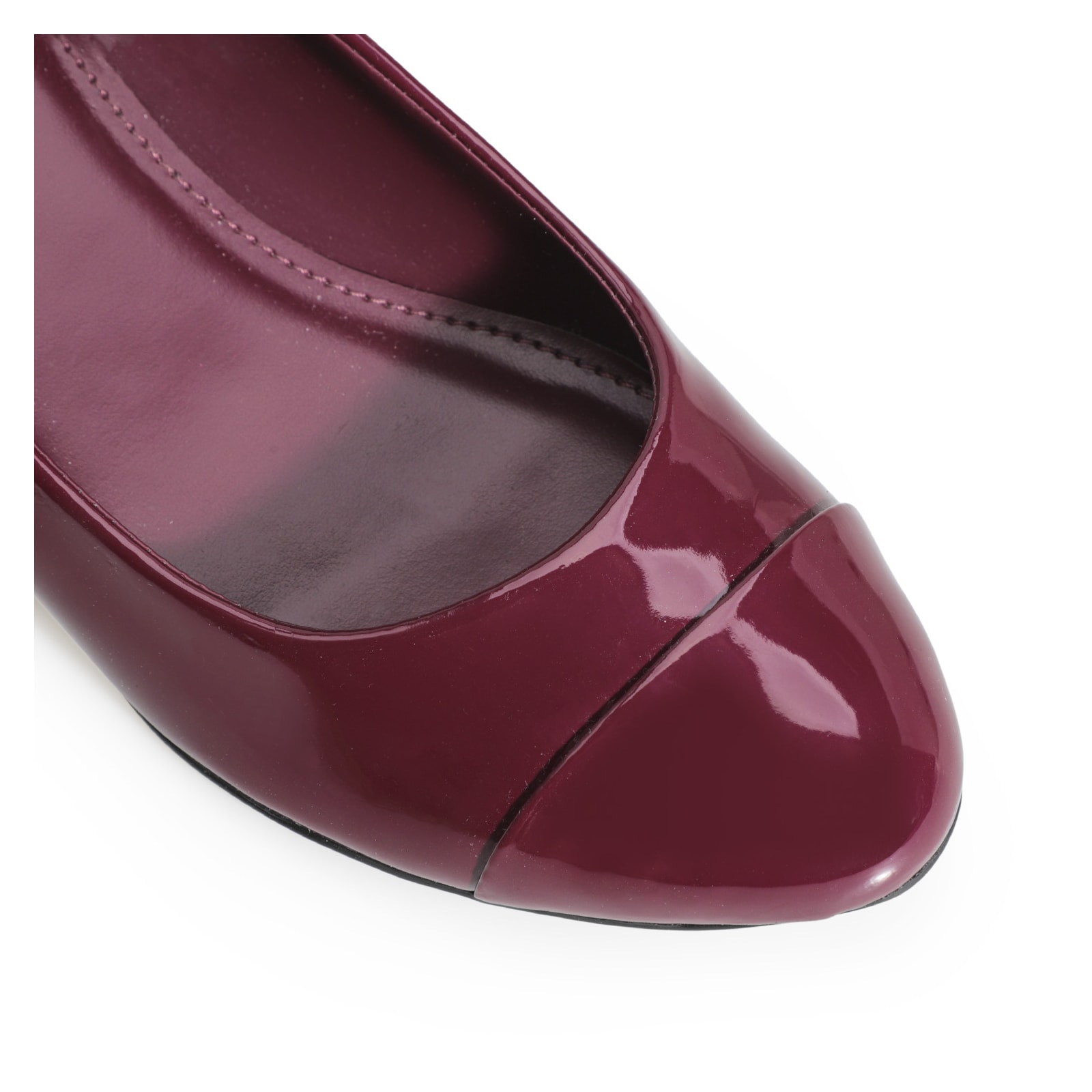 Scarpin Basic Verniz Vinho