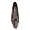Scarpin Bridão Alt Marrom Escuro - imagem 5