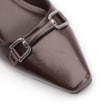Scarpin Bridão Alt Marrom Escuro - imagem 6