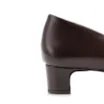 Scarpin Bridão Alt Marrom Escuro - imagem 7