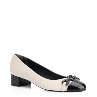 Alt Off White/Verniz Preto