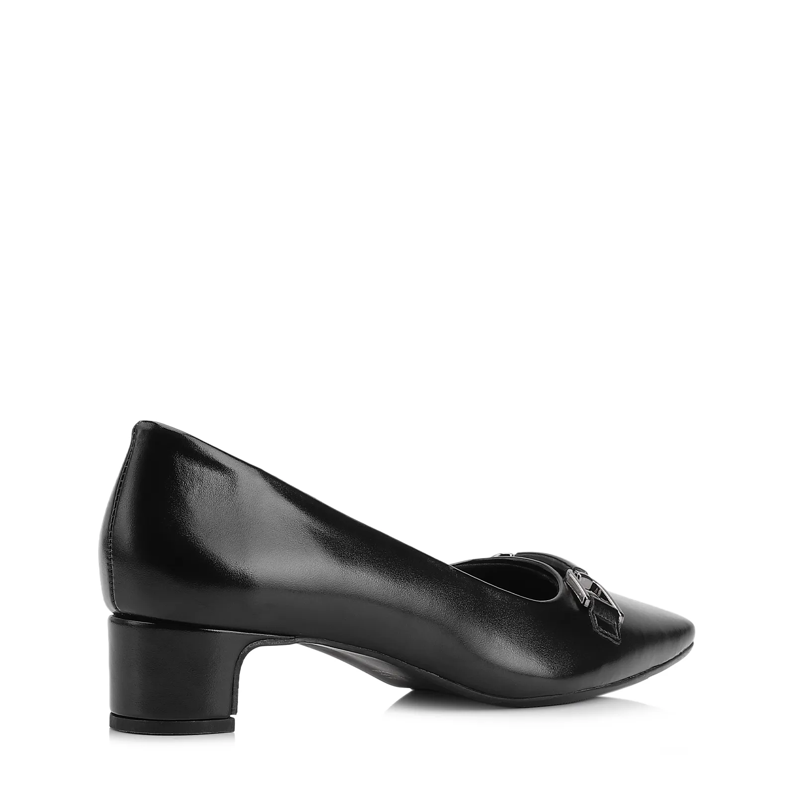 Scarpin Bridão Alt Preto