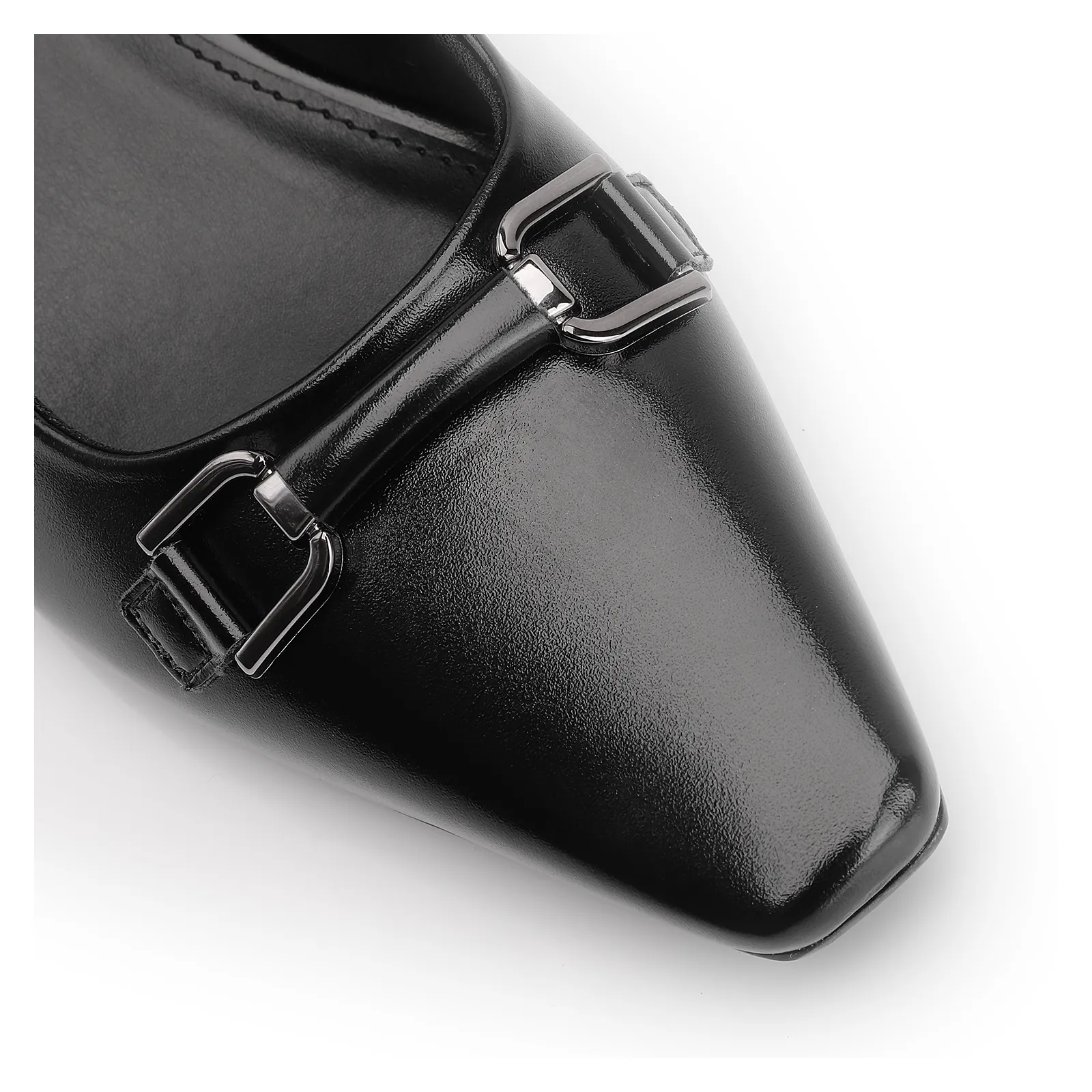 Scarpin Bridão Alt Preto