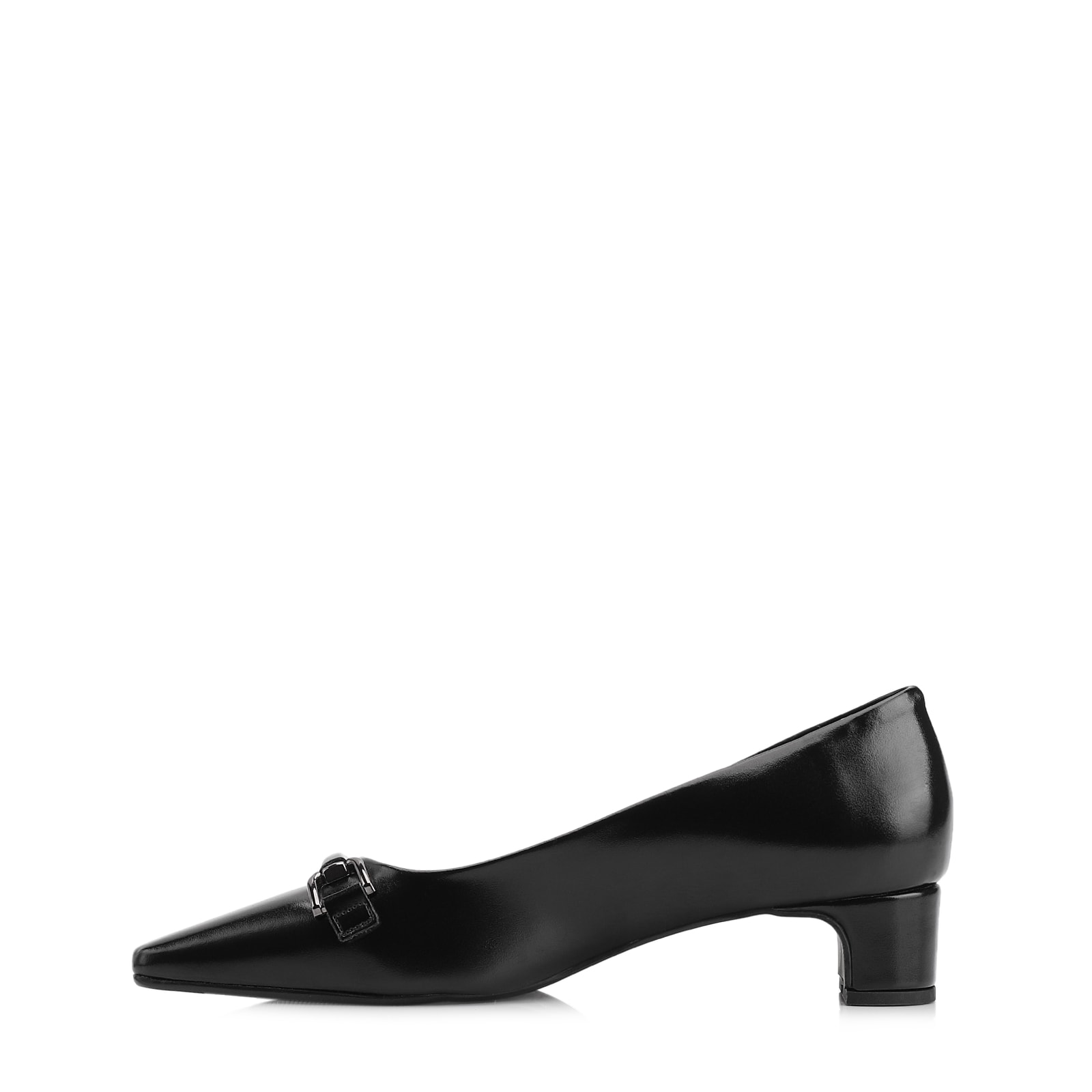 Scarpin Bridão Alt Preto