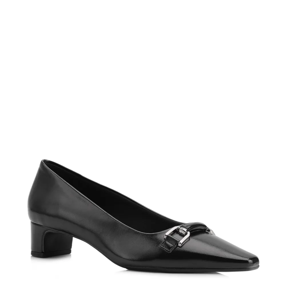 Scarpin Bridão Alt Preto