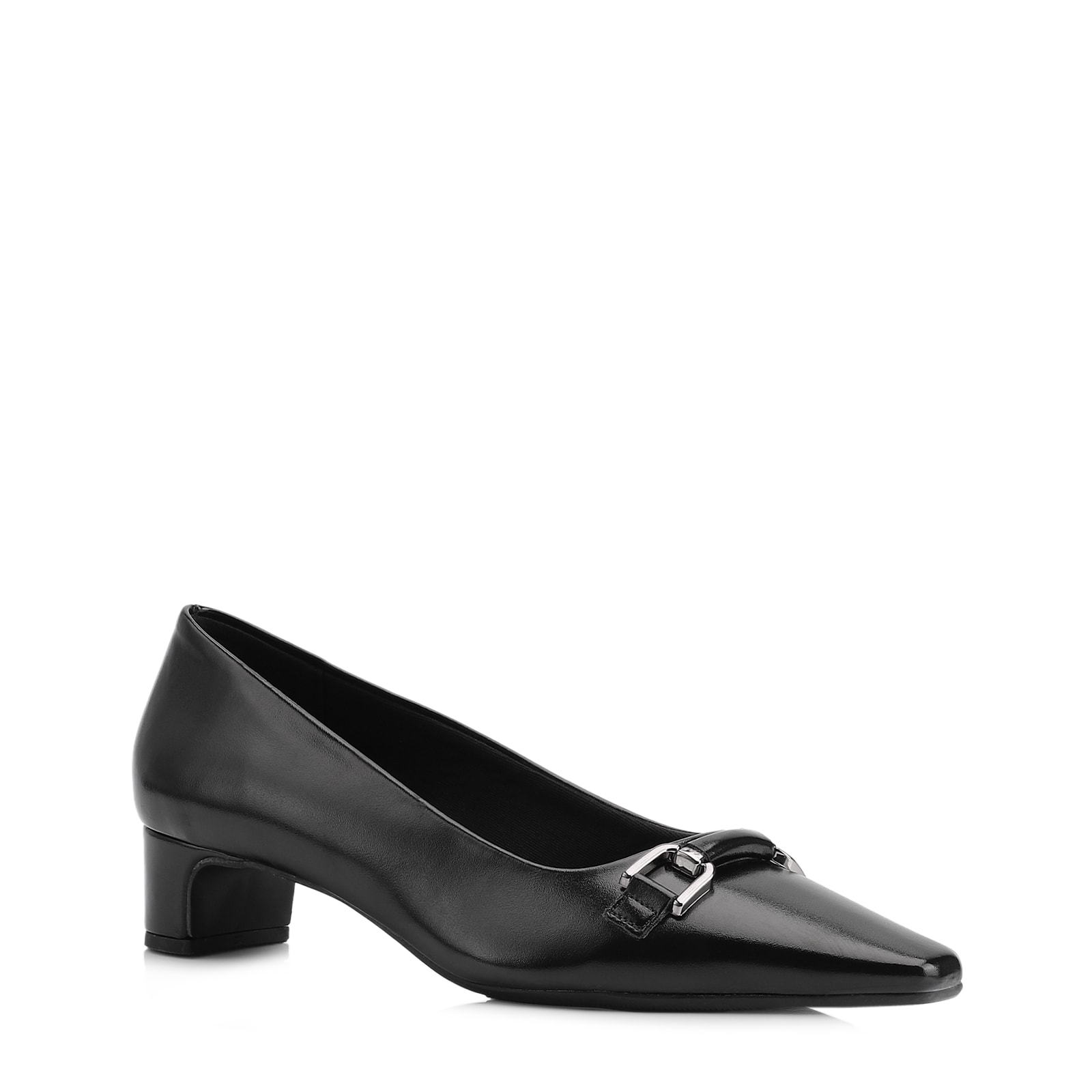 Scarpin Bridão Alt Preto