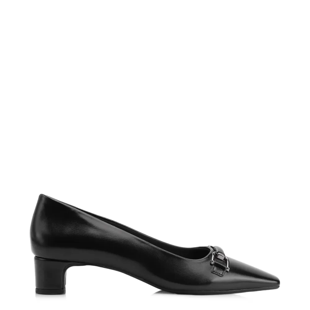 Scarpin Bridão Alt Preto - imagem 2