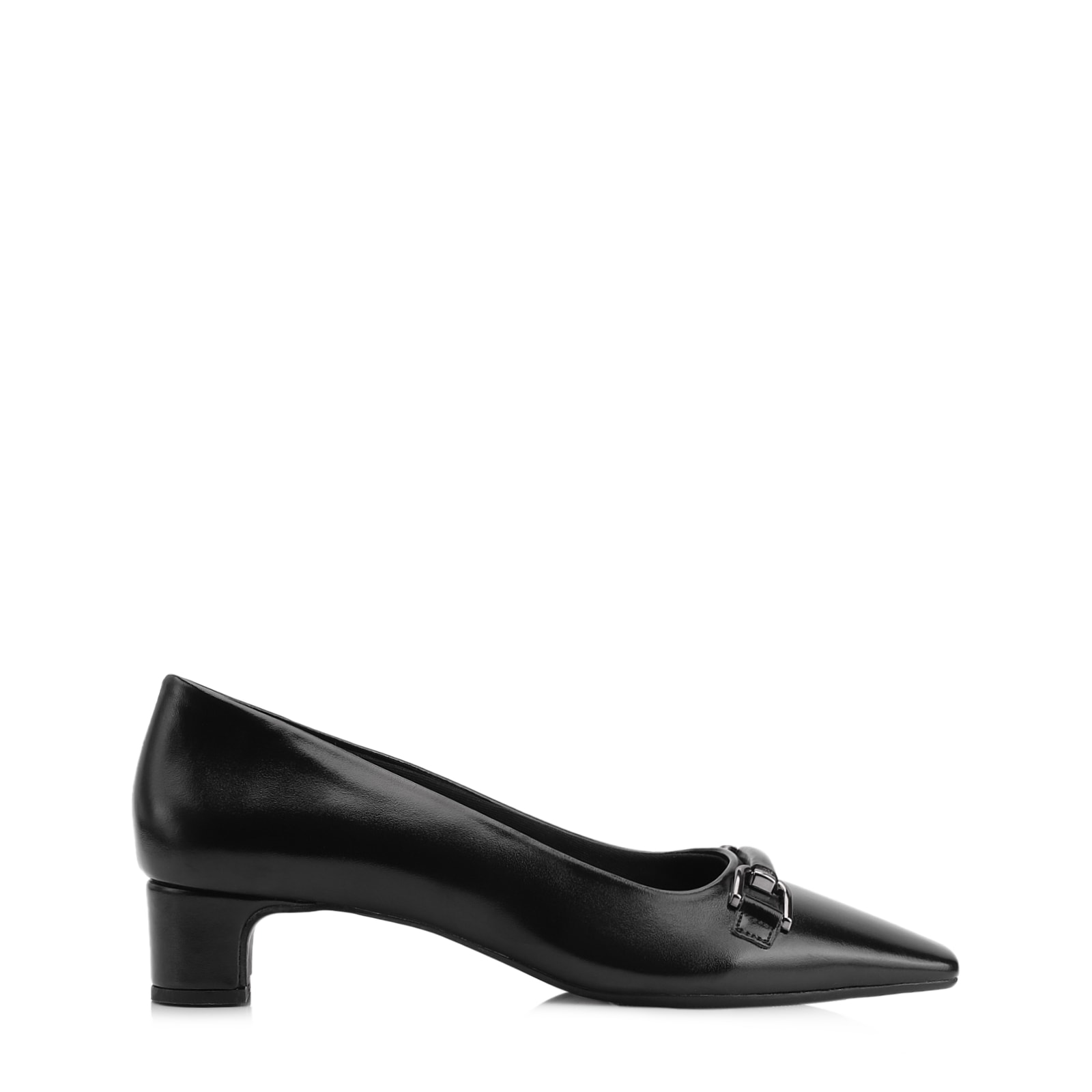 Scarpin Bridão Alt Preto
