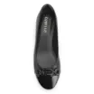 Scarpin Bridão Alt Preto/Verniz Preto - imagem 6