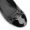 Scarpin Bridão Alt Preto/Verniz Preto - imagem 7