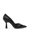 Scarpin Cecília Couro/Verniz Preto - imagem 2