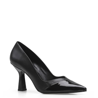 Couro/Verniz Preto
