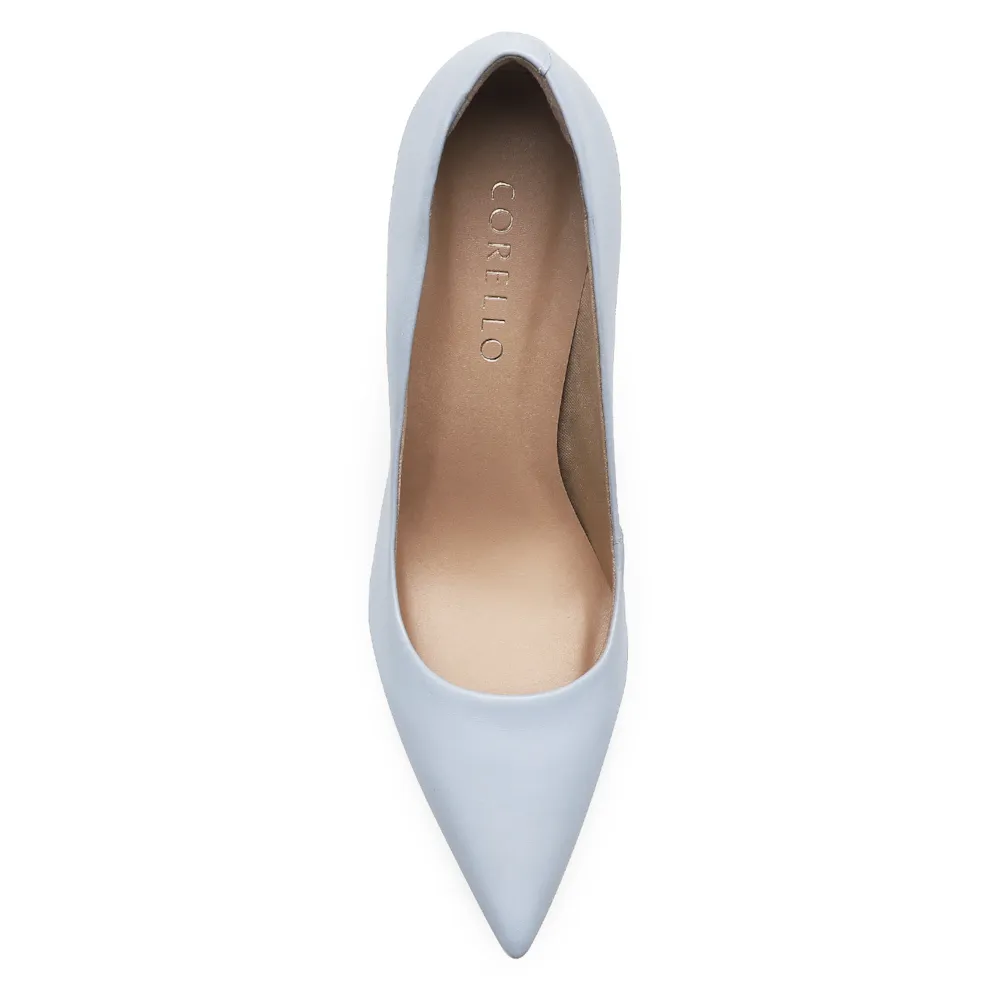 Scarpin Classic Couro Azul - imagem 5