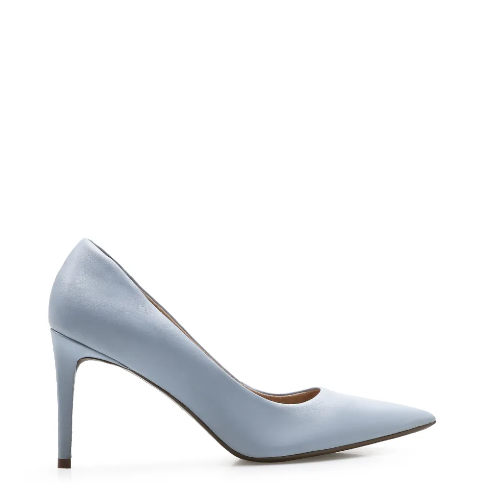 Scarpin Classic Couro Azul - imagem 2